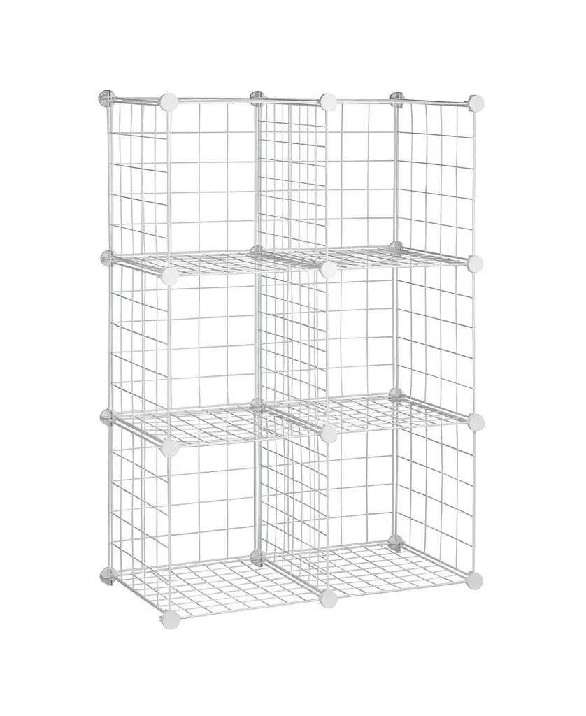 商品Honey Can Do|Modular Mesh Storage Cube, 6 Pack,价格¥478,第1张图片
