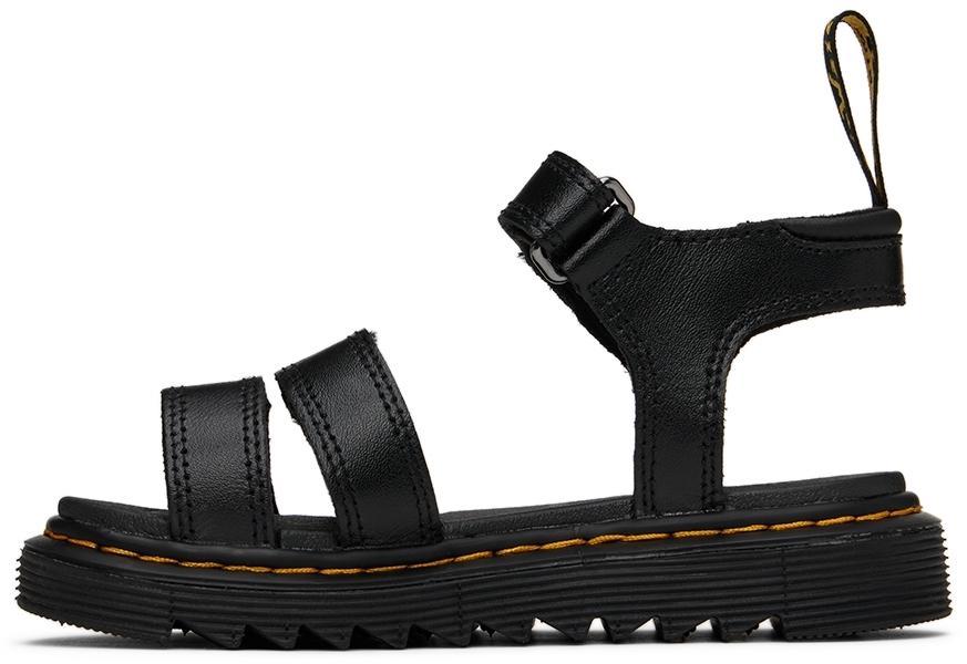 商品Dr. Martens|Kids Black Klaire Big Kids Sandals,价格¥552,第5张图片详细描述