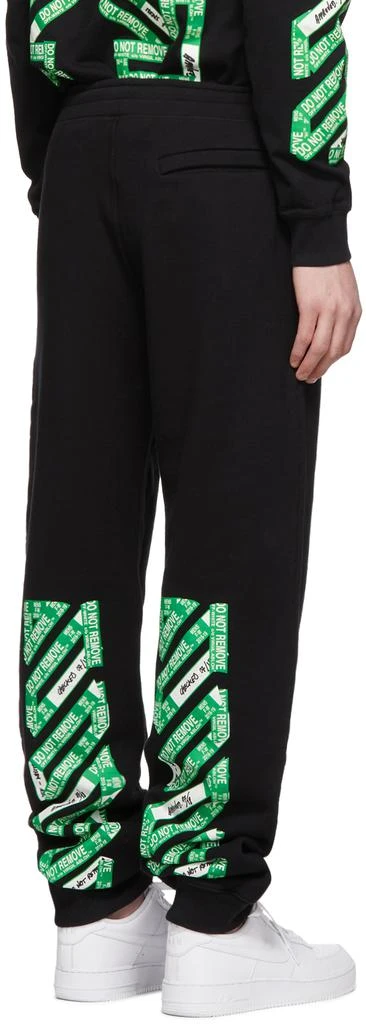 商品Off-White|SSENSE Exclusive Black Diag Arrows Lounge Pants,价格¥1199,第3张图片详细描述