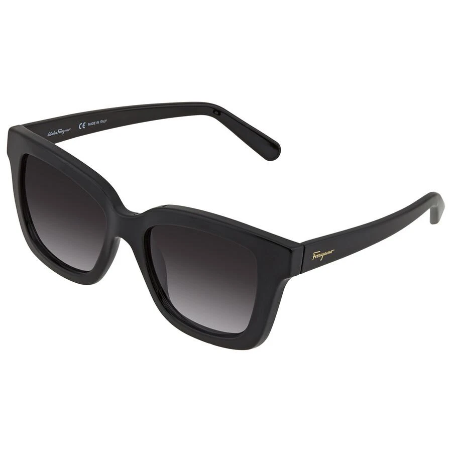 商品Salvatore Ferragamo|Salvatore Ferragamo Grey Gradient Square Ladies Sunglasses SF955S 001 53,价格¥586,第3张图片详细描述
