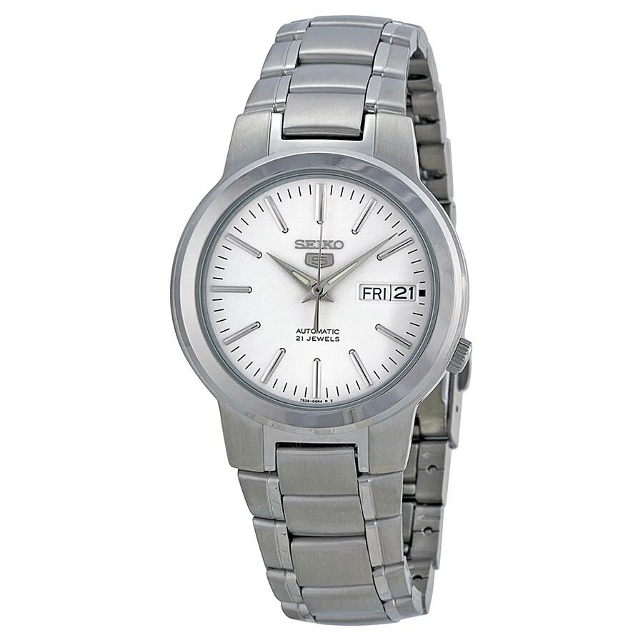 商品Seiko|5 Automatic Off White Dial Men's Watch SNKA01K1,价格¥775,第1张图片