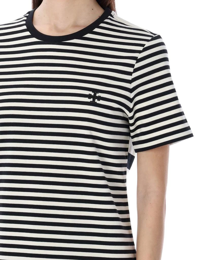 Tory Burch Striped Crewneck T-Shirt 商品