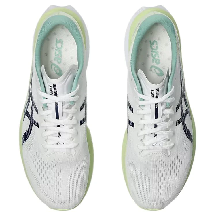 商品[国内直发] Asics|MAGIC SPEED 4 舒适轻盈 竞速耐磨 低帮 休闲跑步鞋 男款 白黑色,价格¥915,第4张图片详细描述