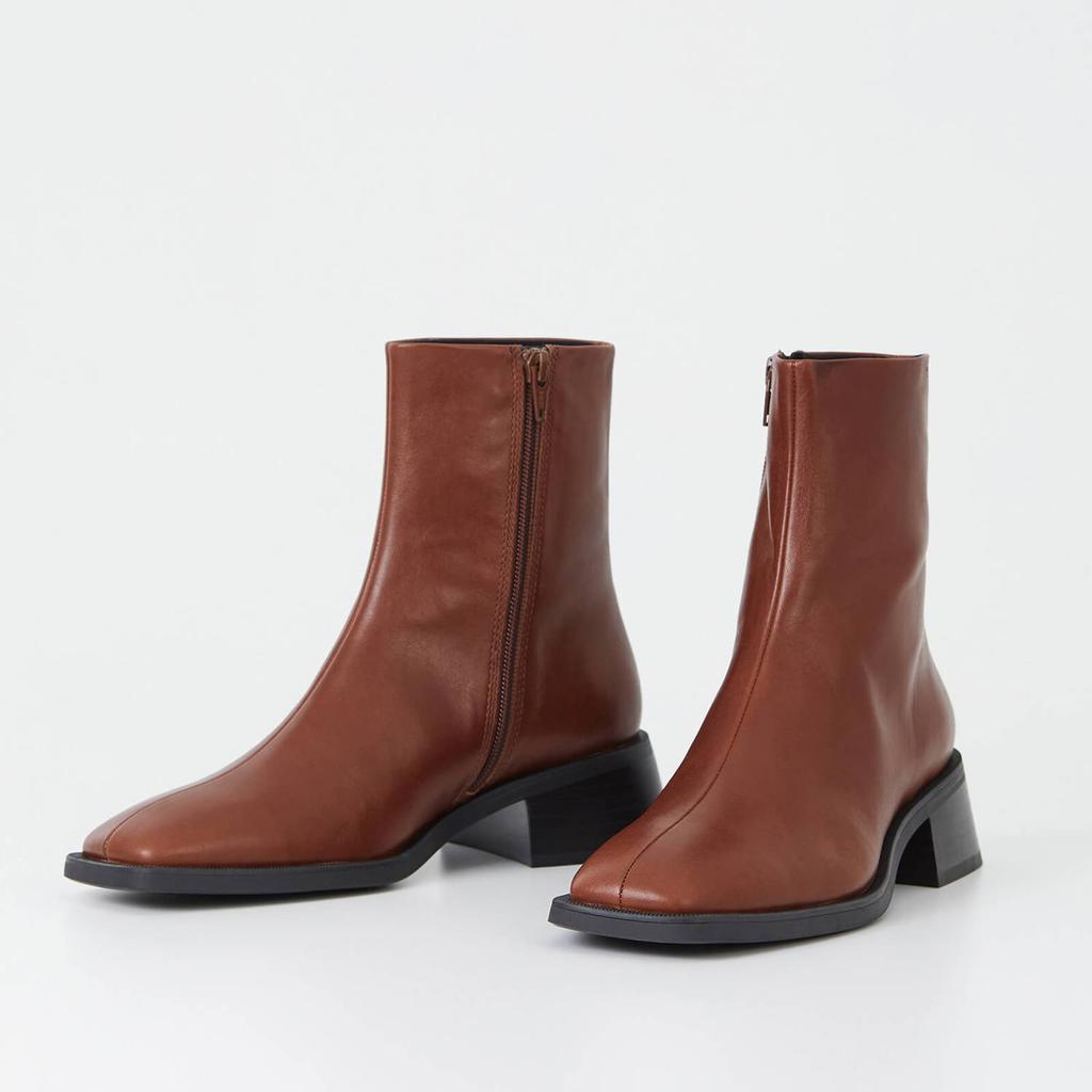 Vagabond Blanca Leather Ankle Boots商品第2张图片规格展示