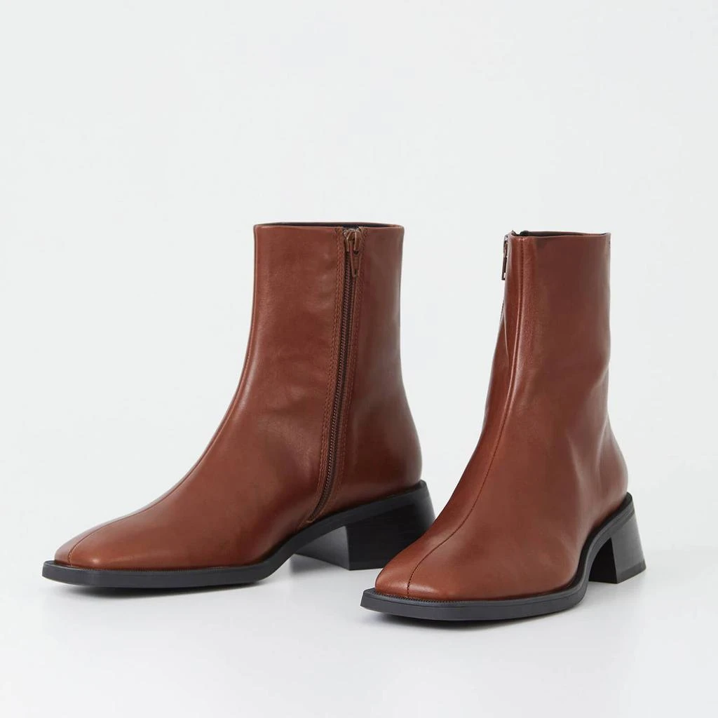 商品Vagabond|VAGABOND BLANCA LEATHER ANKLE BOOTS,价格¥878,第2张图片详细描述