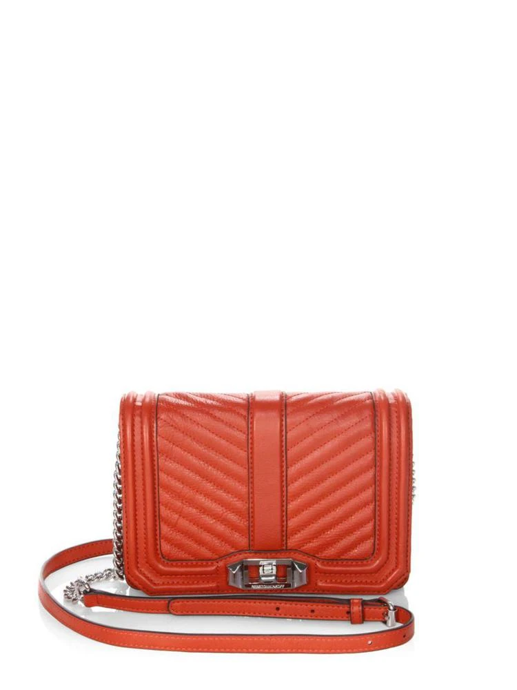 商品Rebecca Minkoff|绗缝真皮斜挎包,价格¥1024,第1张图片