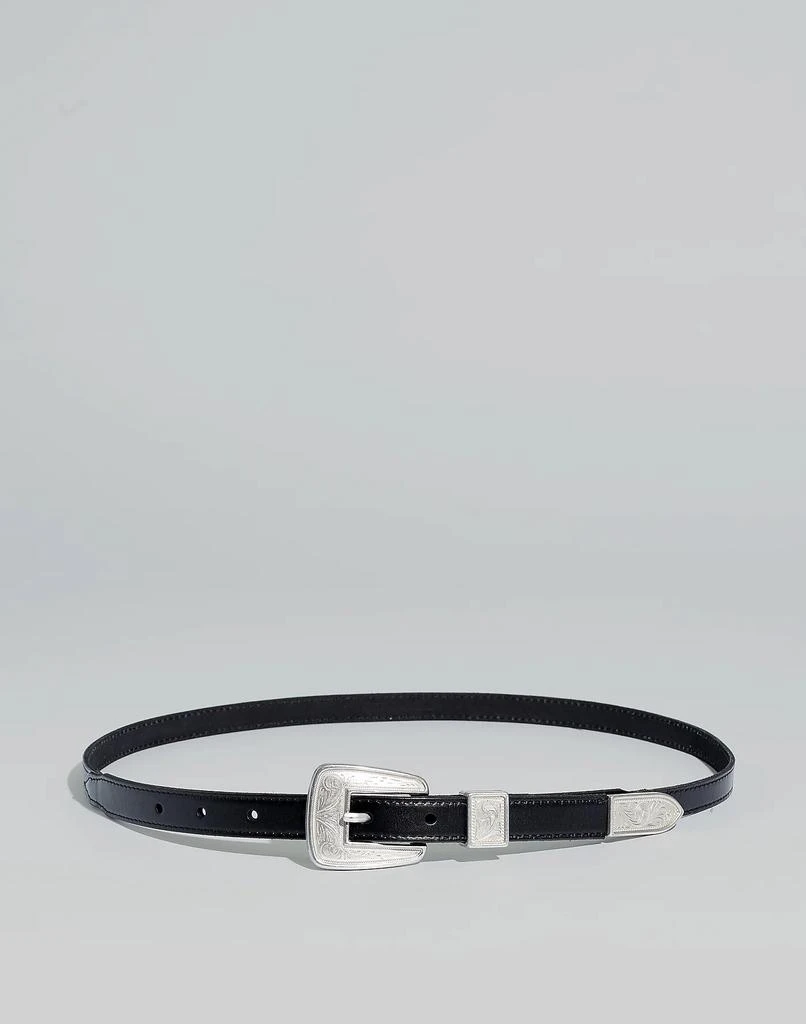 商品Madewell|Leather Western Belt,价格¥459,第1张图片