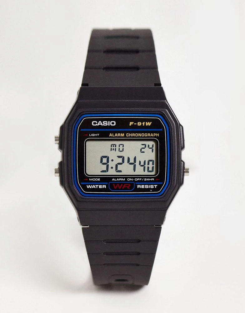 商品Casio|Casio F-91W-1XY classic digital watch,价格¥197,第1张图片