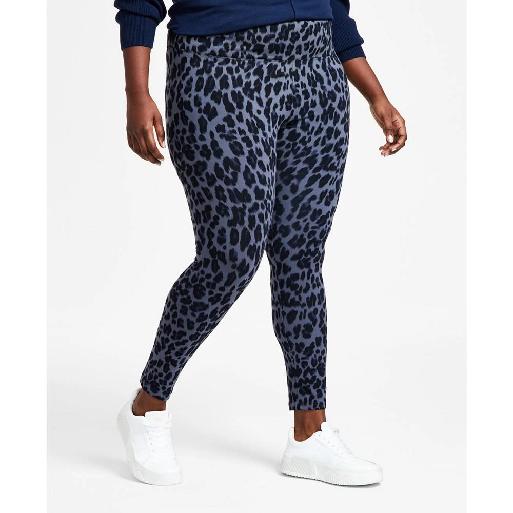 商品Style & Co|Plus Size Animal Print High Rise Leggings, Created for Macy's,价格¥90,第1张图片