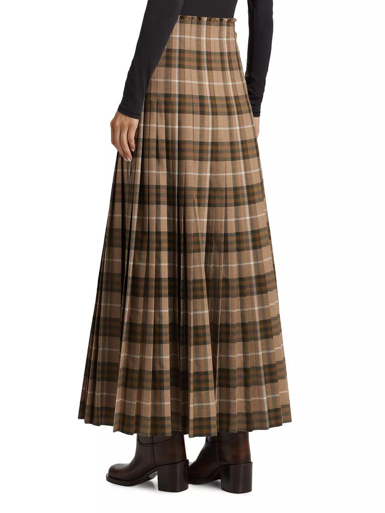 スカート BURBERRY EMBROIDERED POLYESTER BLEND SKIRT Burberry Embroidered Polyester Blend Skirt – LOZURI®