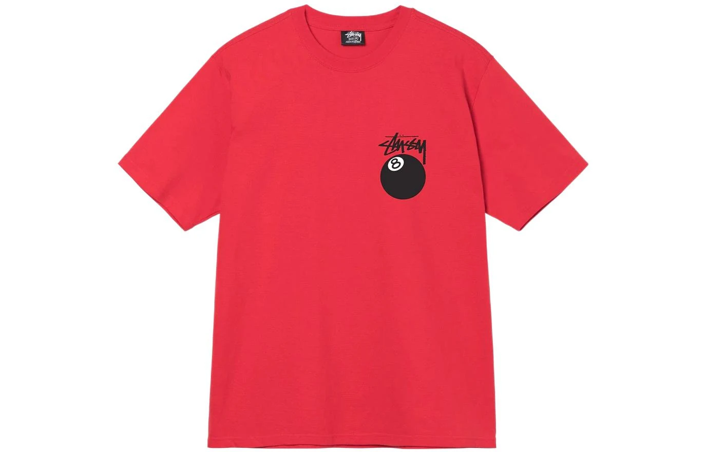 商品[国内直发] STUSSY|8球系列 黑8印花圆领套头宽松短袖T恤 男女同款,价格¥872,第7张图片详细描述