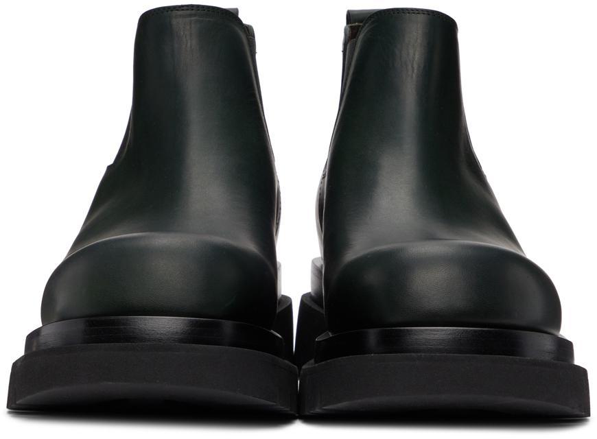 商品Bottega Veneta|Green Low 'The Lug' Chelsea Boots,价格¥9326,第4张图片详细描述