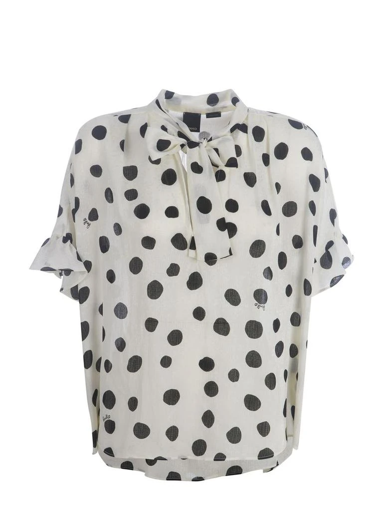 商品PINKO|PINKO  Shirts White,价格¥1178,第1张图片