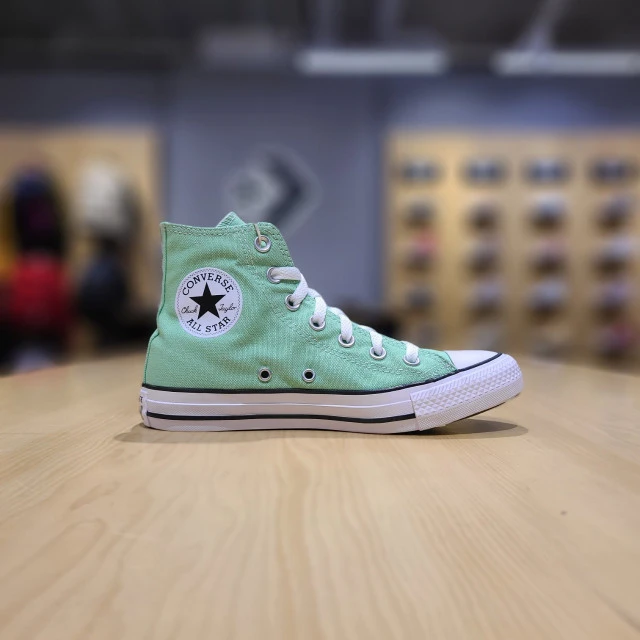 商品Converse|【韩国直邮|包邮包税】匡威 CHUNK TAYLOR ALL STAR SEASONAL 颜色 陶瓷 绿色 高腰 运动鞋 170465C,价格¥340,第1张图片