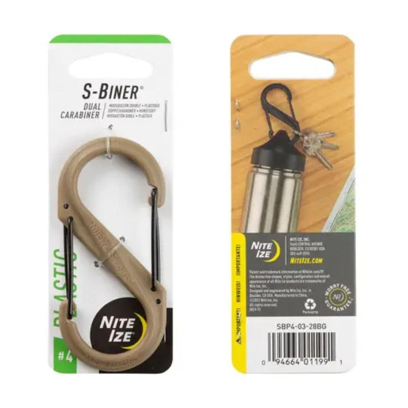 商品Nite Ize|S-Biner Plastic Dual Carabiner,价格¥15,第2张图片详细描述