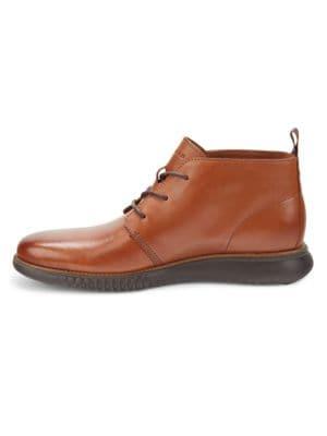2.Zerogrand Leather Chukka Boots商品第4张图片规格展示