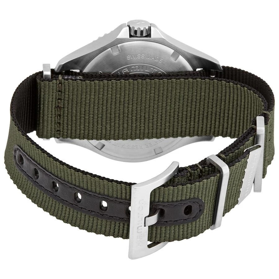 商品Hamilton|Khaki Navy Automatic Green Dial Sprite Bezel Men's Watch H82375961,价格¥4498,第3张图片详细描述