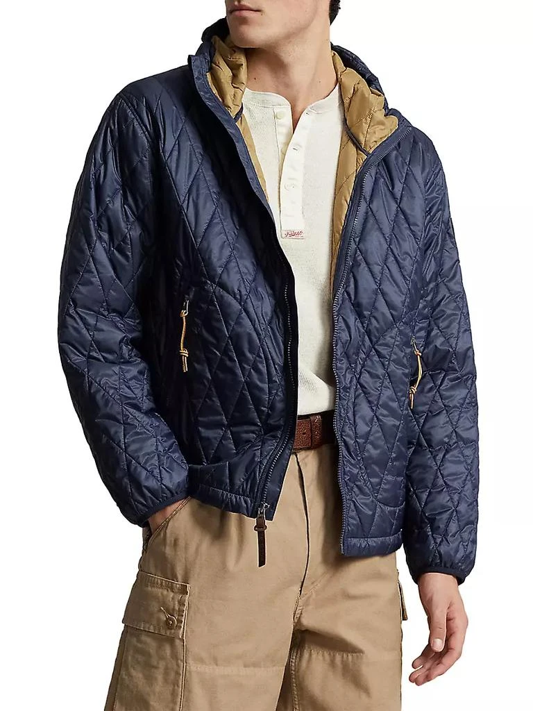 商品Ralph Lauren|Holborn Quilted Hooded Jacket,价格¥2563,第3张图片详细描述