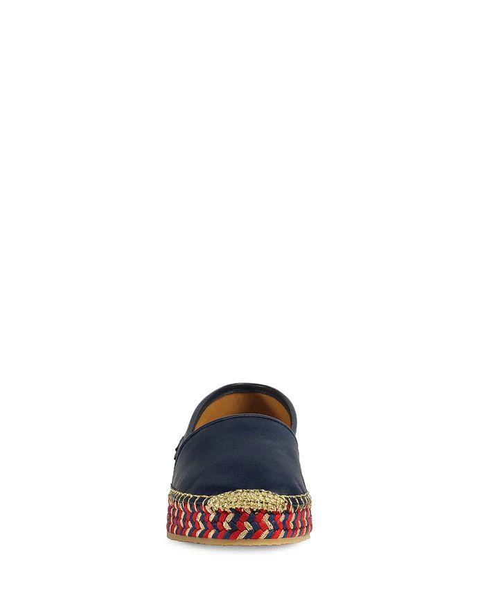 商品Gucci|Pilar Espadrille Flats 女式编织平底鞋,价格¥4261,第3张图片详细描述