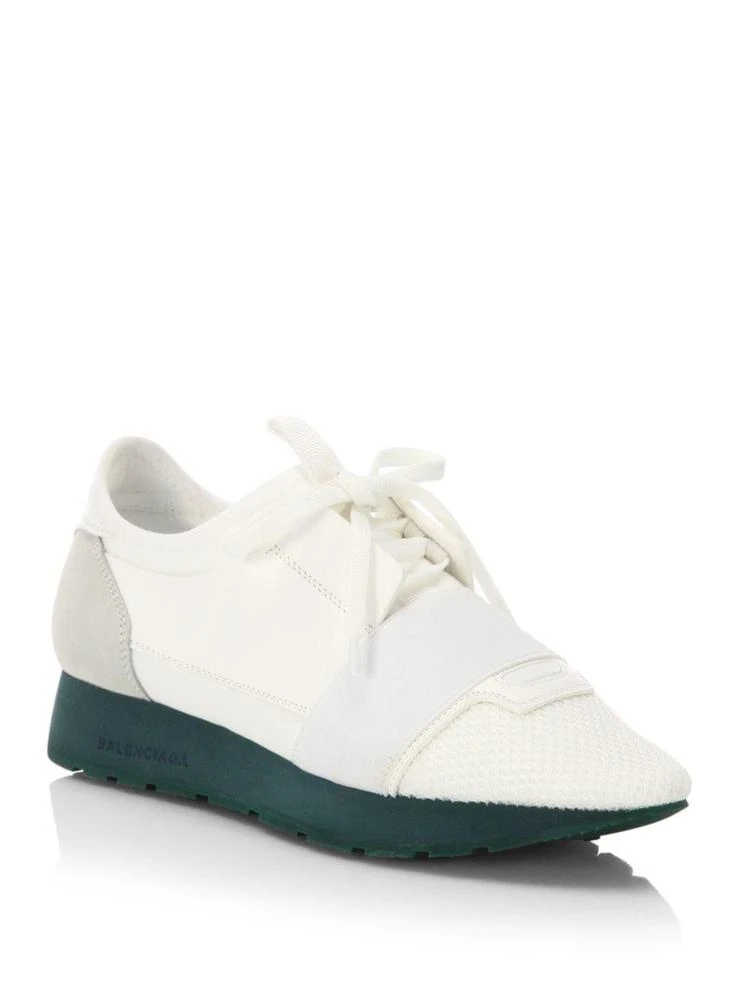 商品Balenciaga|Trainer Runner Lace-Up Sneakers,价格¥2085,第1张图片