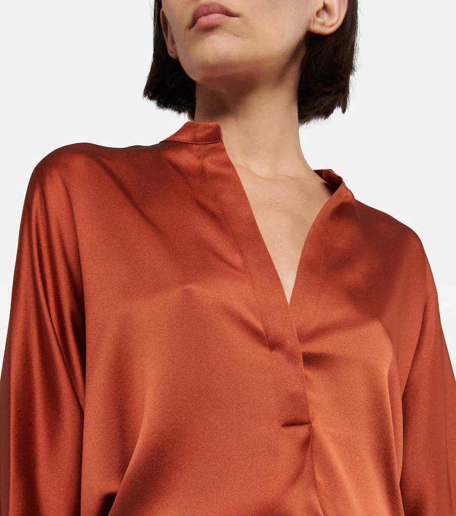 商品Vince|Silk satin blouse,价格¥2136,第4张图片详细描述
