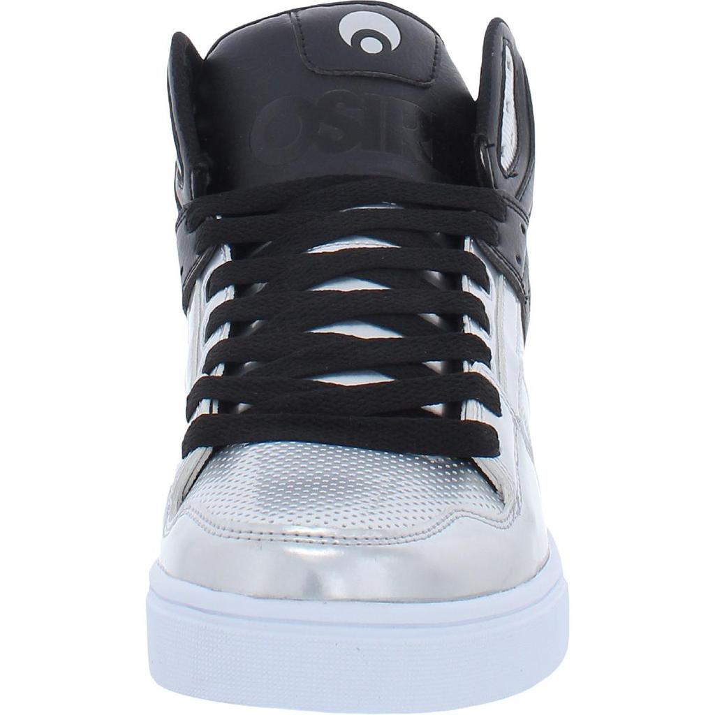 商品Osiris|Osiris Mens Clone Faux Leather High-Top Skate Shoes,价格¥306,第6张图片详细描述