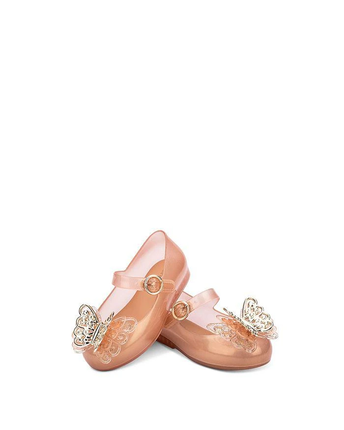 商品Mini Melissa|Girls' Sweet Love Fly II Butterfly Flats - Toddler,价格¥186,第4张图片详细描述