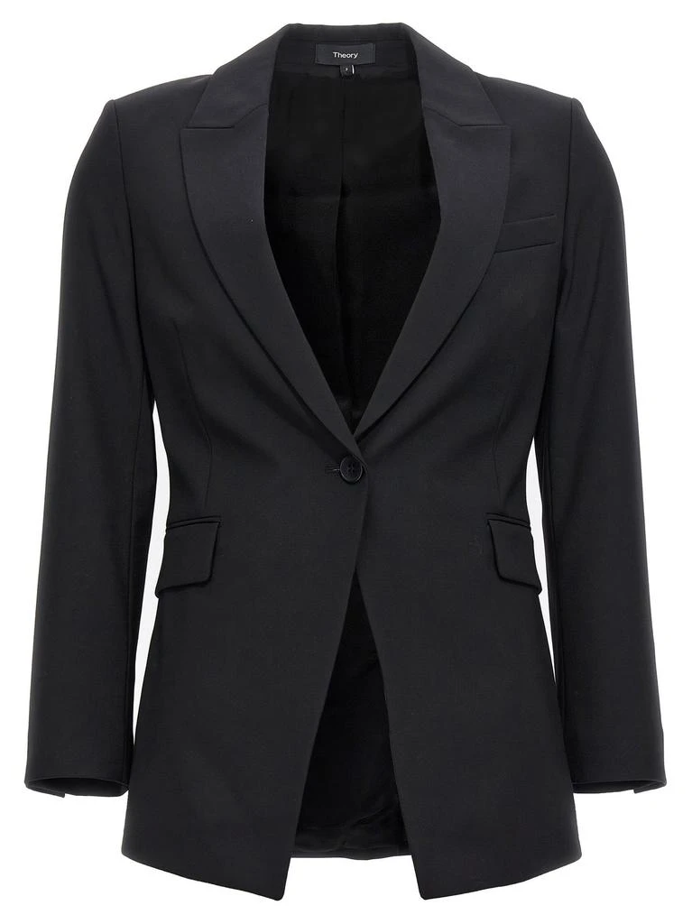 商品Theory|Theory Single-Breasted Tailored Blazer,价格¥6244,第1张图片