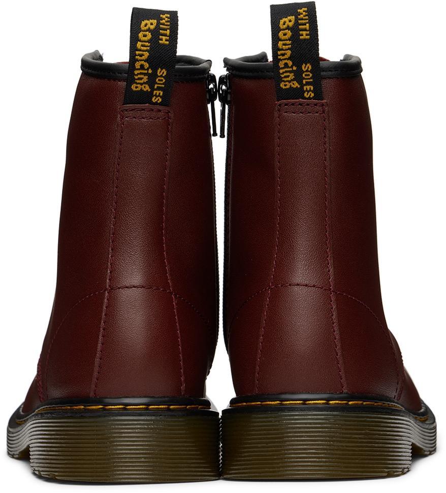 商品Dr. Martens|Kids Burgundy 1460 Softy T Little Kids Boots,价格¥298,第4张图片详细描述