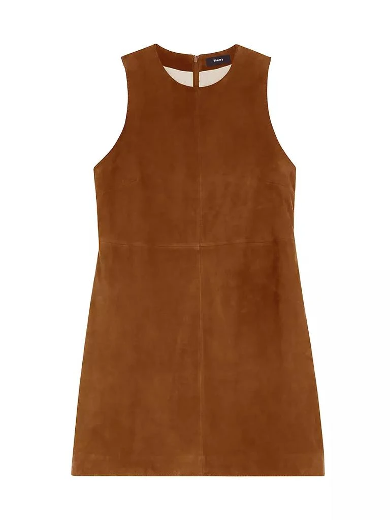 商品Theory|Suede A-Line Shift Dress,价格¥2723,第1张图片