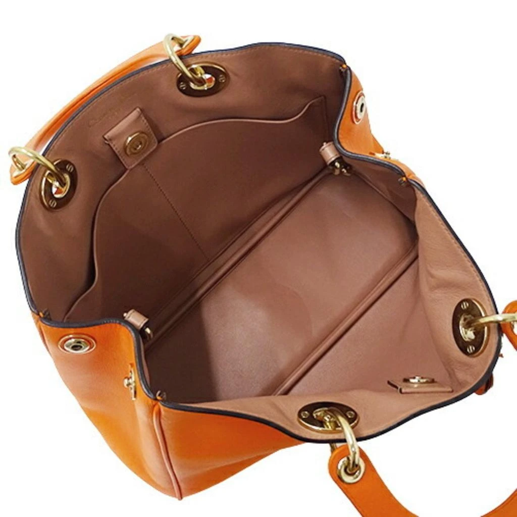 商品[二手商品] Dior|Dior Diorissimo Leather Shoulder Bag (Pre-Owned),价格¥18076,第5张图片详细描述