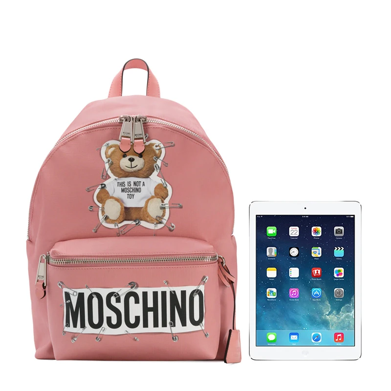 Moschino 莫斯奇诺 女士大号泰迪熊背包  7A7632-8210-1147 商品