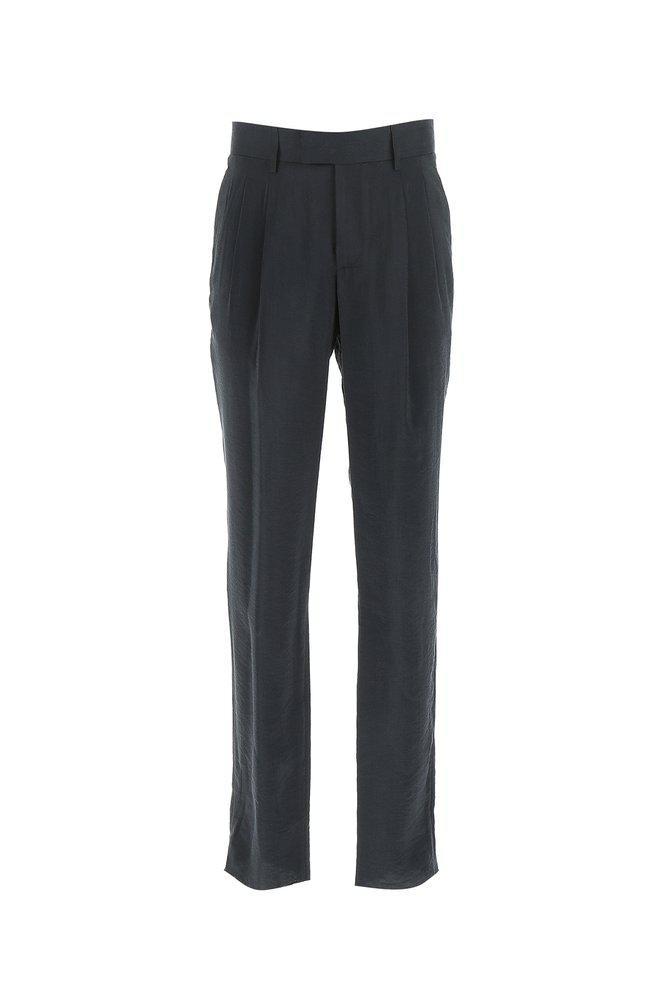 商品Giorgio Armani|Giorgio Armani High Waist Pleated Trousers,价格¥3508,第1张图片