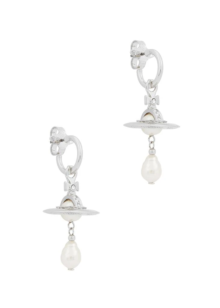 商品Vivienne Westwood|Aleska silver-tone orb drop earrings,价格¥1259,第1张图片