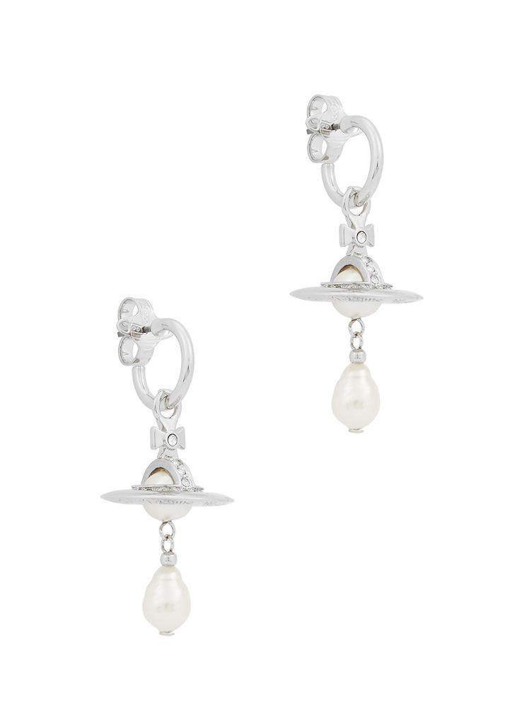 商品Vivienne Westwood|Aleska silver-tone orb drop earrings,价格¥1100,第1张图片