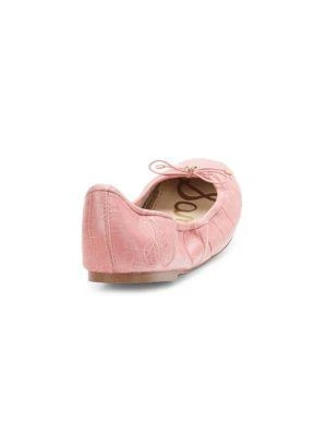 商品Sam Edelman|Felicia Embossed Leather Ballet Flats,价格¥554,第3张图片详细描述