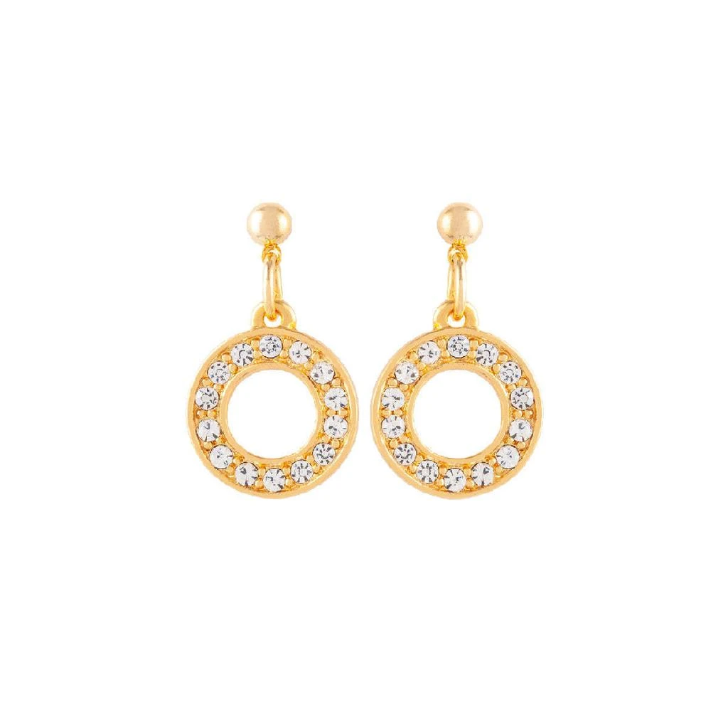 商品Susan Caplan Vintage|1990s vintage circular drop earrings,价格¥270,第1张图片