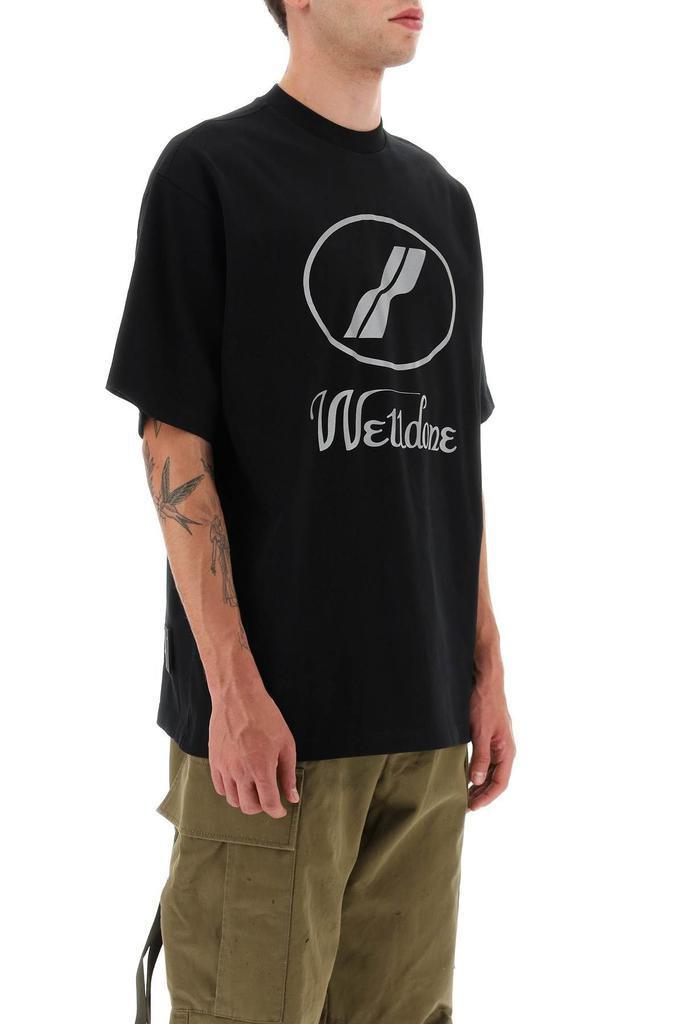 商品We11done|REFLECTIVE LOGO T-SHIRT,价格¥1135,第5张图片详细描述