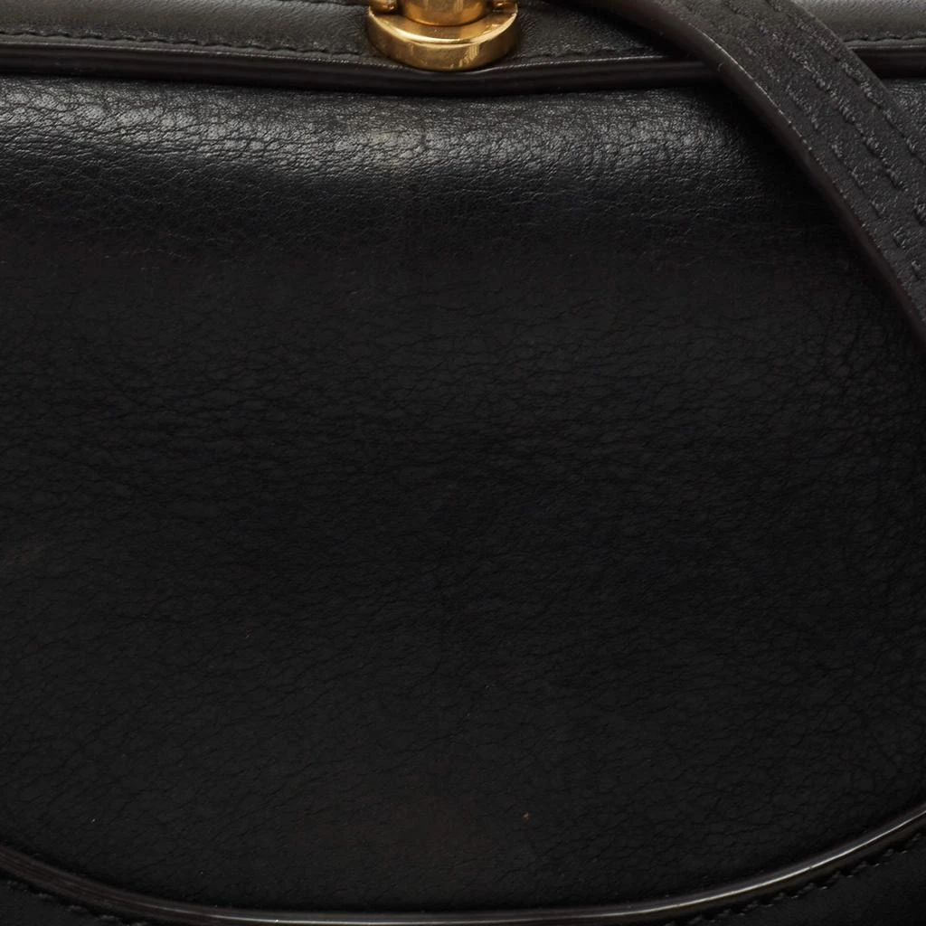商品[二手商品] Chloé|Chloe Black Leather Small Nile Bracelet Minaudière Crossbody Bag,价格¥4591,第5张图片详细描述