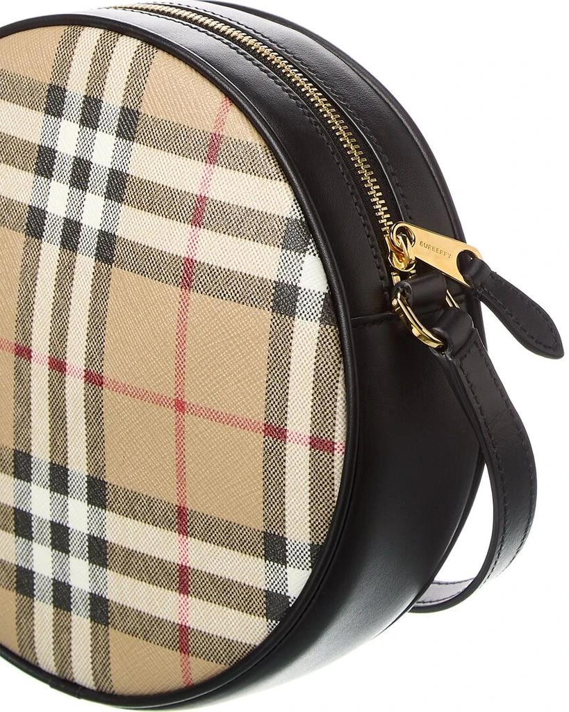 商品Burberry|Burberry Louise E-Canvas & Leather Crossbody,价格¥6992,第3张图片详细描述