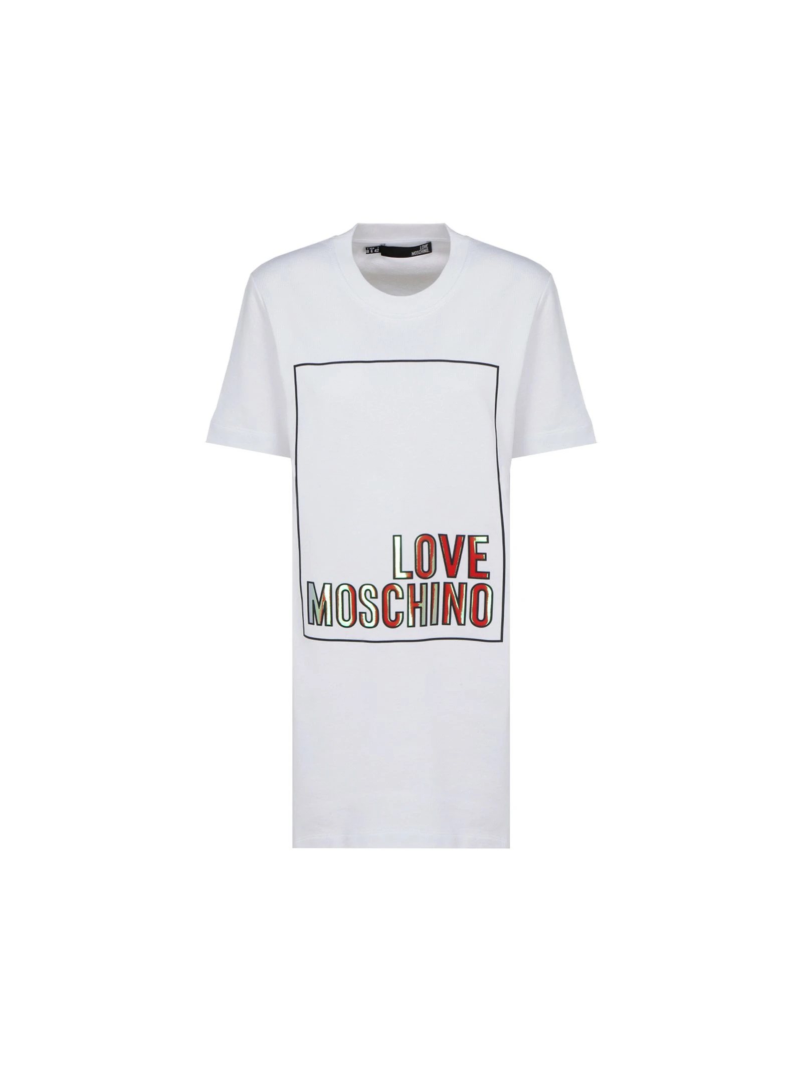 商品【商品预售7天】 Love Moschino|Love Moschino 女士连衣裙 W5A0226M4266A00 白色,价格¥840,第1张图片