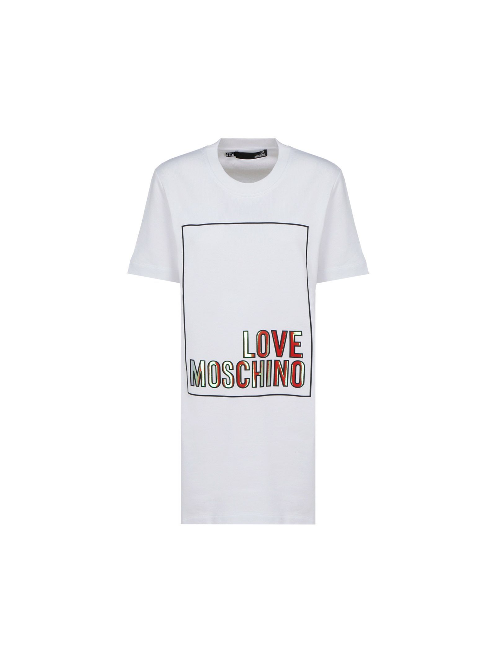 商品Love Moschino|Love Moschino 女士连衣裙 W5A0226M4266A00 白色,价格¥732,第1张图片