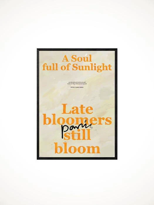 商品HOTEL PARIS CHILL|Art Print - A Soul Full of Sunlight,价格¥310,第1张图片