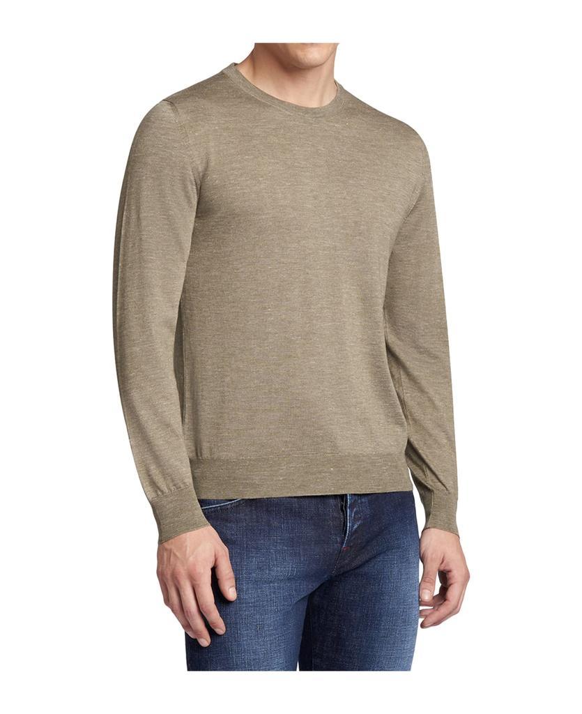 商品Kiton|Kiton Jersey Roundneck Silk,价格¥9197,第4张图片详细描述