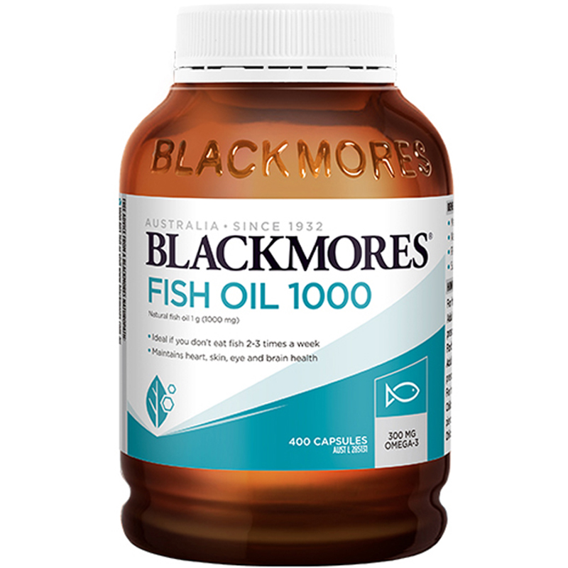 Blackmores | blackmores深海鱼油软胶囊400粒 澳洲bm原味鱼肝油DHA欧米伽3 148.96元 商品图片