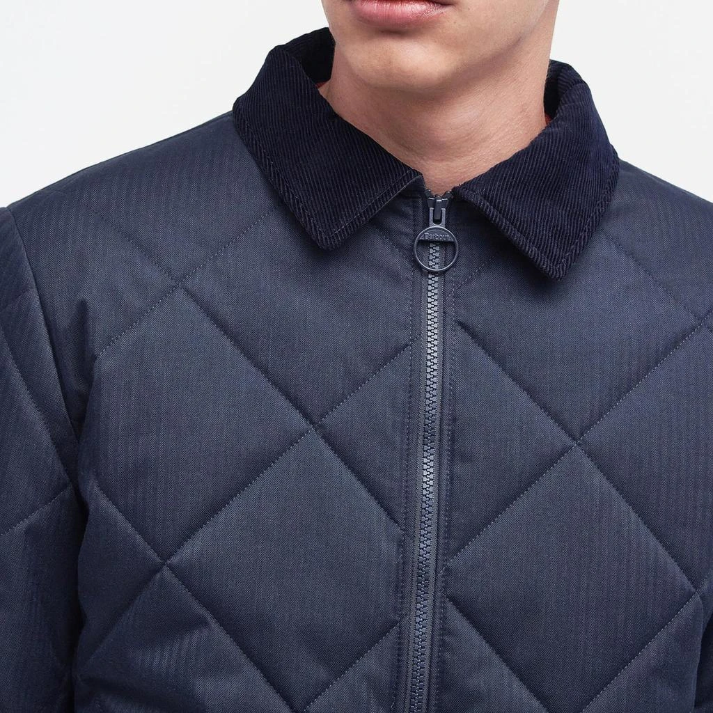 商品Barbour|Barbour Heritage Easton Liddesdale Diamond Quilted Shell Jacket,价格¥961,第3张图片详细描述