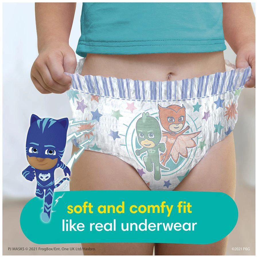 商品Pampers Easy Ups|Training Underwear 4T-5T (56 ct),价格¥252,第3张图片详细描述