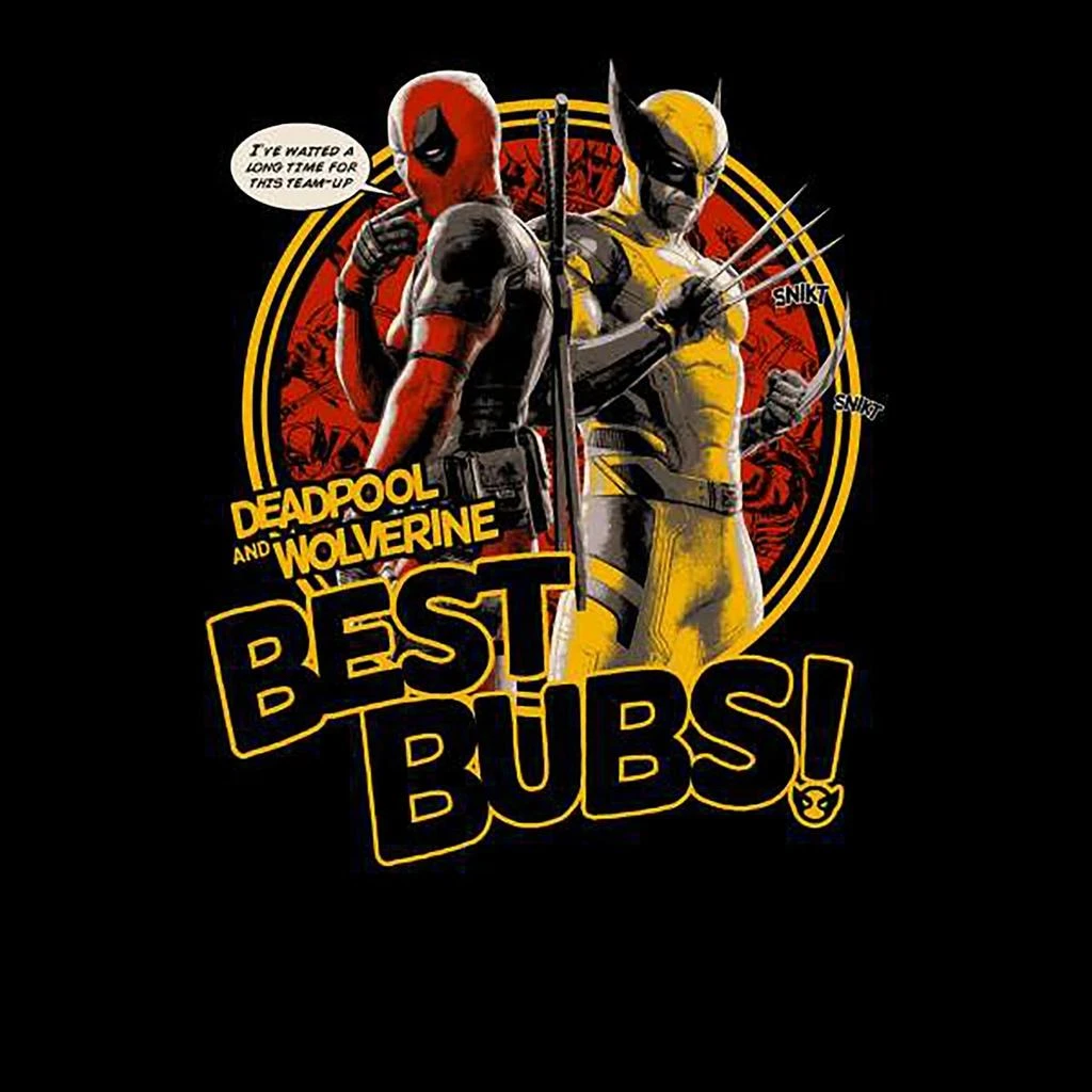 商品Original Hero|Deadpool & Wolverine Best Bubs! Hoodie - Black,价格¥387,第2张图片详细描述
