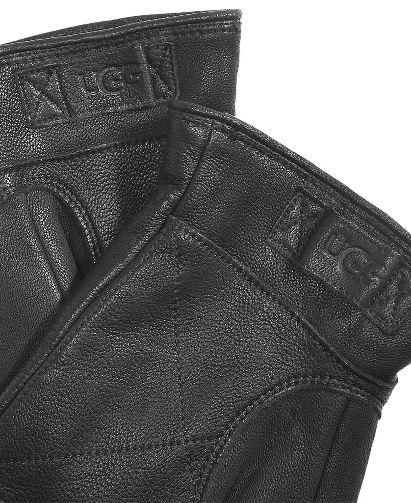商品UGG|Men's 3-Point Leather Tech Gloves with Faux-Fur Lining,价格¥868,第2张图片详细描述