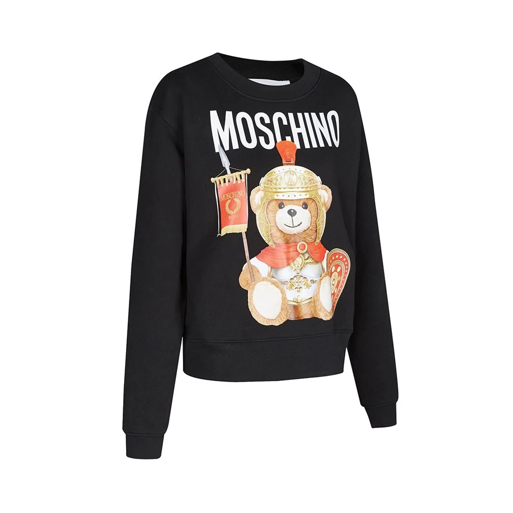 MOSCHINO 黑色女士卫衣/帽衫 EV1702-5527-2555 商品
